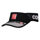 Compressport Ultraleichtes Visier Schwarz Grau