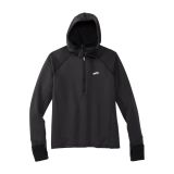 Thermal Hoodie Brooks Notch Schwarz Frau, Größe M