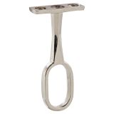 toom Mittelträger oval 30 x 15 mm nickelfarben