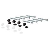 toom Verbindungsschraubenset PH2 Kreuzschlitz Stahl 7 x 50 mm 24 Stück