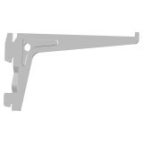 Element System Pro-Träger weiß 16,7 x 0,2 x 8,4 cm