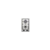 Nord Inox - Domino zweiflammiger Gasherd aus Edelstahl 290x510mm.
