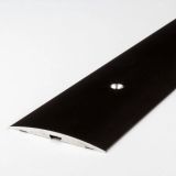 Bergangsprofil | Aluminium eloxiert | Bronze Dunkel | Breite 50 mm | Höhe 4 mm | Länge 1000 mm | Selbstklebend | Übergangsschiene | Übergangsleiste |