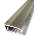 Proviston - Einschubprofil | Ausgleichsprofil | Breite: 33 mm | Höhenausgleich: 7 - 18 mm | Länge: 900 mm | Aluminiumprofil | Sand | 1 Stück - Sand