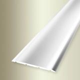 Bergangsprofil | Breite: 40 mm | Höhe: 0 - 99 mm | Länge: 1000 mm | Aluminium Poliert | Glatt | Selbstklebend - Alu Poliert - Proviston