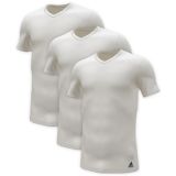 adidas 3P Active Flex Cotton V-Neck T-Shirt Weiß Baumwolle X-Large Herren