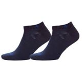 Burlington 2P Everyday Sneaker Organic Cotton Sock Marine Gr 40/46