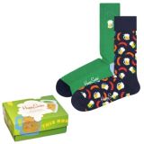 Happy socks 2P Beer Gift Box Blau/Grün Baumwolle Gr 36/40