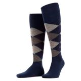 Burlington Edinburgh Wool Knee High Sock Marine Gr 40/46