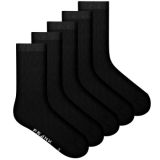 Frank Dandy 5P Bamboo Socks Solid Schwarz Gr 36/40