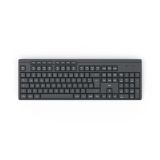 Funktastatur "WK-200", kabellos, Batterie, 8 Media-Tasten, Schw., QWERTZ DE (00173055)
