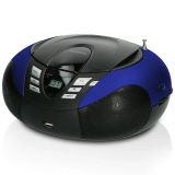 SCD-37 blau Radiorekorder mit CD-Spieler
