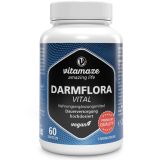 Darmflora Vital Komplex mit 12 aktiven Kulturen + 16,2 Mrd. KBE, 60 vegane Kapseln