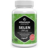 Selen 200 µg hochdosiert, 180 vegane Tabletten