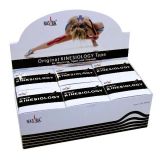 6x NASARA Kinesiologie Tape schwarz 30 m