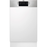 AEG 7000 GlassCare / Integrierter-Geschirrspüler 45 cm / AirDry - perfekte Trocknungsergebnisse / Besteckkorb FEE7341AZM