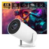 HY300 HD Echte 720P WIFI Tragbare Projektoren 4K MINI Projektor TV Heimkino Kino HDMI-kompatibel Volle unterstützung Android IOS 1080P Für Handy EU plug