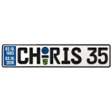 Geschenk zum 35. Geburtstag - Schild mit TÜV