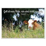 Schild mit Bibelvers "Gott ist mein Hirte" - viele Größen erhältlich