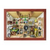 3D-Holzbild Maler