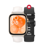 HUAWEI WATCH FIT 3 Weiß, Lederarmband