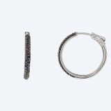 Creolen 925 Sterling Silber Spinell