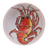 Rote Schale - Seafood - 11,2 x 7,2 cm 250 ml