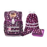 Schulranzen-Set ERGO COMPACTO, RUBY 5-teilig