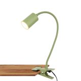 Briloner Fleks Schreibtischlampe, Schwenkbar, Klemmbar, Grün