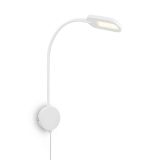 Wandleuchte, 52 cm, 6W, 650lm, weiß