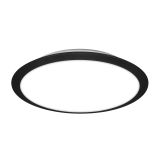 CTS Deckenleuchte, 37 cm, 21W, 2200lm, schwarz
