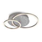 LED Deckenleuchte, 40 cm, Memory, 26W, 2550lm, aluminium