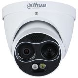 Dahua Wärmebildkamera Turret DHI-TPC-DF1241-TB7F8-DW-S2-M  mit hoher Megapixel Auflösung, Thermalkamera mit Branderkennung