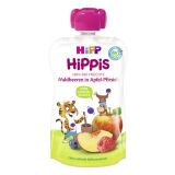 Hipp Bio Hippis Waldbeeren in Apfel-Pfirsich 100G