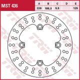 TRW Bremsscheiben Racing, Hinten Klappbar, windschnittig