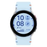 Samsung Galaxy Watch FE Silber | Smartwatch | Robustes Display | Intuitive Steuerung über digitale Lünette | 5 ATM | App Ecosystem mit Google Wear OS