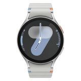Samsung Galaxy Watch 7 44 mm LTE Silber | Smartwatch | Super AMOLED Touchscreen | Galaxy AI | Dual GPS | BioActive Sensor | Pulsmesser | Kompass