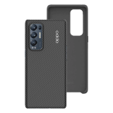 Oppo Aramid Fiber Case für Find X3 Neo | Schutzhülle für dein Oppo Find X3 Neo | Aramidfaser | Schwarz | Langlebiges Material | schützt Ihr Telefon vor Kratzern