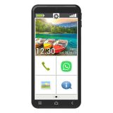 Emporia SMART.6lite | Seniorenhandy | 12,7 cm (5,45") Touchdisplay | Notruffunktion | Fingerabdrucksensor | einfache Bedienung | Hörgeräte kompatibel