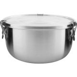Campinggeschirr Tatonka Edelstahlschüssel mit Deckel 2 L