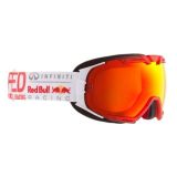 Schneebrille Red Bull Rascasse weiß-rot
