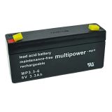 multipower MP3,3-6 6V 3,3Ah Bleiakku