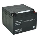 multipower MP26-12C 12V 26Ah Bleiakku Zyklentyp