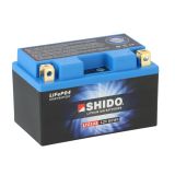 SHIDO LTZ14S Lithium Motorradbatterie 5Ah 12V YTZ14S