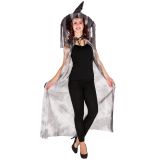 Hexen Umhang mit Spitzhut - L