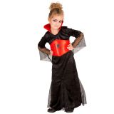 Mädchenkostüm Gräfin Dracula - 152 (12-14 Jahre)
