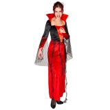 Frauenkostüm Gothic Vampirkleid - M