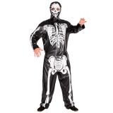 Herrenkostüm Skeleton - L