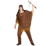 Herrenkostüm Indianer wilder Hengst Henry - XL