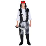 Herrenkostüm Pirat Captain Rauhbein - L